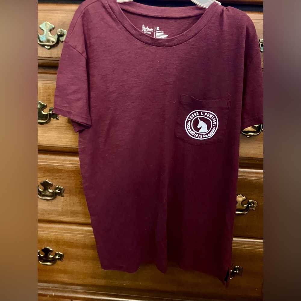 Maroon JC Penney T-shirt